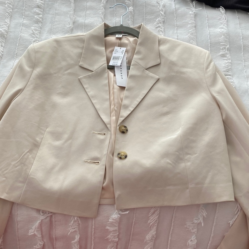 Cropped Top Shop Blazer - NWT